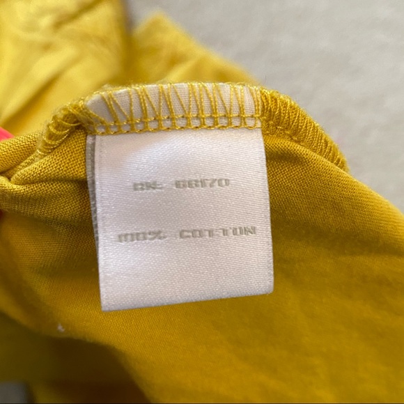 Anthropolgie Deletta mustard top - Picture 6 of 7